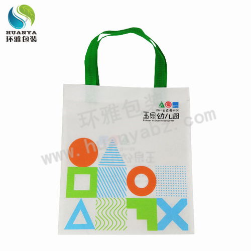 無紡布手提袋彩色印刷無底無側(cè)